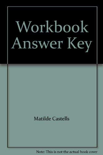 Imagen de archivo de Workbook Answer Key a la venta por HPB-Red