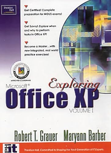 9780130342652: Exploring Microsoft Office XP Professional, Vol. 1