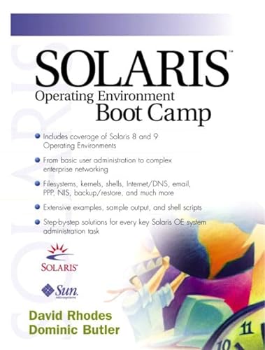 Imagen de archivo de Solaris Operating Environment Boot Camp a la venta por ThriftBooks-Dallas