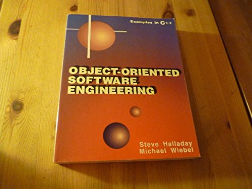 Beispielbild fr Object-Oriented Software Engineering/Examples in C++ zum Verkauf von Wonder Book