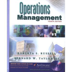 Beispielbild fr Operations Management zum Verkauf von Wonder Book