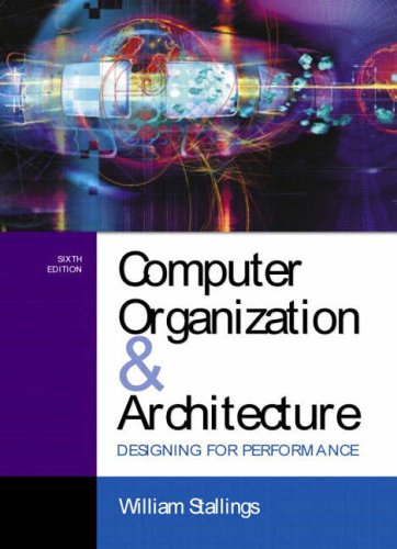 9780130351197: Computer Organization and Architecture: Designing for Performance: United States Edition