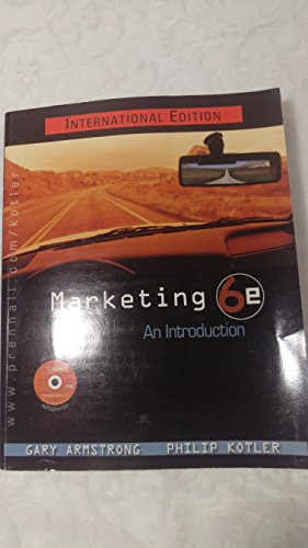 Beispielbild fr Marketing: An Introduction (6th Edition) zum Verkauf von Wonder Book