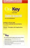 OneKey Blackboard, Student Access Kit, Physics: Principles with Applications (9780130352613) by Giancoli, Douglas C.