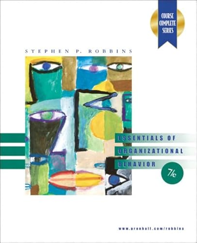 Beispielbild fr Essentials of Organizational Behavior (7th Edition) zum Verkauf von Wonder Book