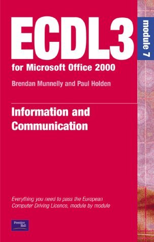 9780130354648: ECDL3 for Microsoft Office 2000: Information and Communication (ECDL3 for Microsoft Office 95/97)