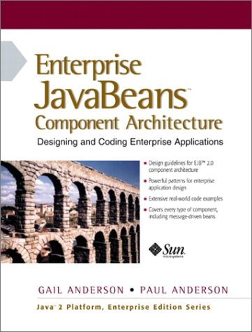 9780130355713: Enterprise JavaBeans Component Architecture: Designing and Coding Enterprise Applications