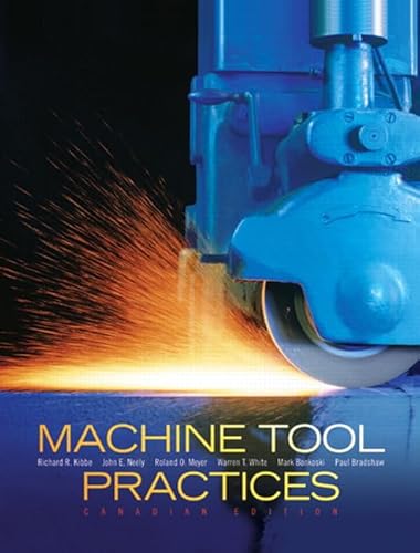 Imagen de archivo de Machine Tool Practices Canadian Edition a la venta por ThriftBooks-Dallas