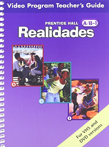 Prentice Hall Spanish Realidades Video Program DVD Level A/B/1 First Edition 2004c (9780130360373) by PRENTICE HALL