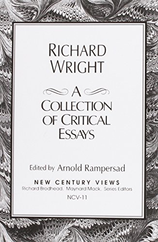 Stock image for Richard Wright : A Collection of Critical Essays for sale by Better World Books