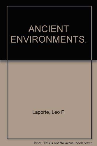 Stock image for Ancient Environments for sale by Jenson Books Inc