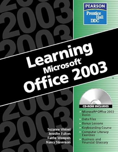 Stock image for Learning Microsoft Office 2003 for sale by Better World Books