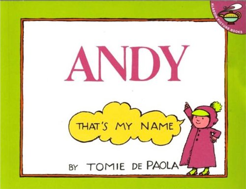 Beispielbild fr Andy, That's My Name zum Verkauf von Alf Books