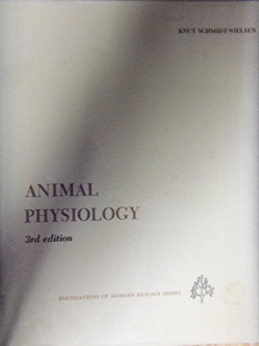 Imagen de archivo de Animal Physiology, 3rd edition (Prentice-Hall Foundations of Modern Biology Series) a la venta por BookDepart