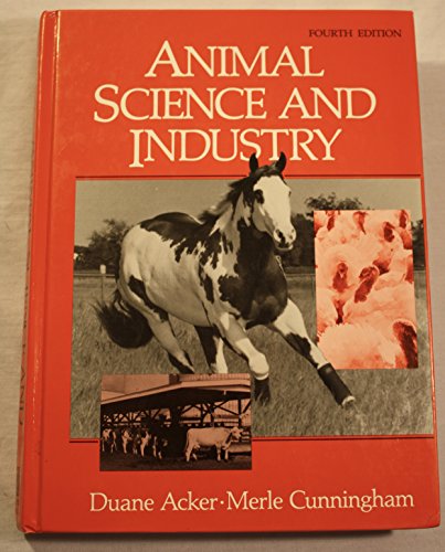 Imagen de archivo de Animal Science and Industry a la venta por Wonder Book