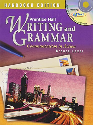 Beispielbild fr Prentice Hall Writing and Grammar Handbook Student Edition Grade 7 2004c zum Verkauf von ThriftBooks-Atlanta