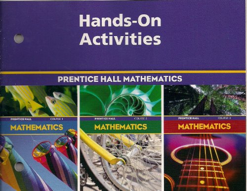 Stock image for PRENTICE HALL MATH COURSE 1,2,3 HANDS-ON ACTIVITIES BLACKLINE MASTERS 2004 C for sale by Nationwide_Text