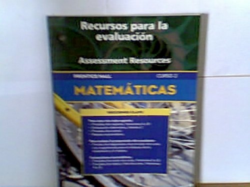 9780130377425: Prentice Hall Math Course 2 Spanish Assessment Resources Blackline Masters 5th Edition 2004c