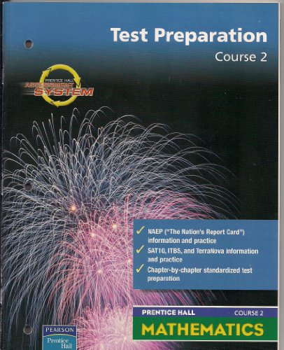 Stock image for Prentice Hall Middle Grades Maths: Test Prep Workbook Course 2 for sale by The Book Cellar, LLC
