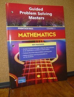 9780130377999: Prentice Hall Math Course 3 Guided Problem Solving Blackline Masters 2004 C