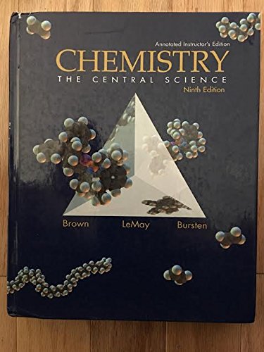 Stock image for Chemistry: The Central Science, Annotated Instructor's Edition for sale by Better World Books