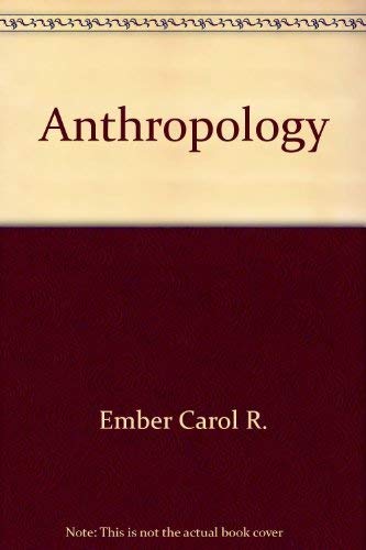 Stock image for Anthropology for sale by Better World Books