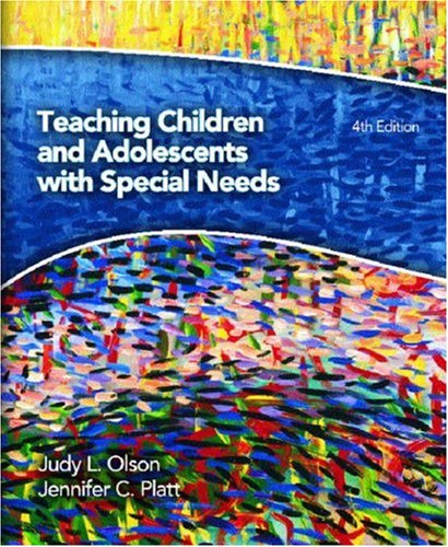 Beispielbild fr Teaching Children and Adolescents with Special Needs zum Verkauf von Better World Books