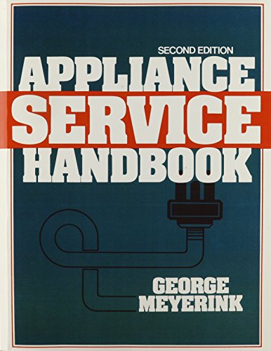 Imagen de archivo de Appliance Service Handbook (2nd Edition) a la venta por St Vincent de Paul of Lane County