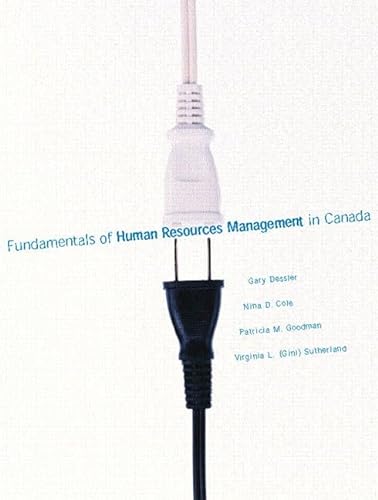 Stock image for Fundamentals of Human Resources Management in Canada for sale by Regent College Bookstore