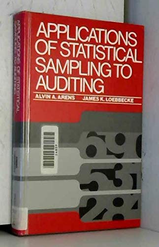 Imagen de archivo de Applications of Statistical Sampling to Auditing a la venta por Better World Books
