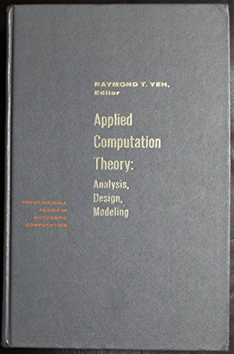 Stock image for Applied Computation Theory: Analysis, Design, Modeling for sale by ThriftBooks-Atlanta
