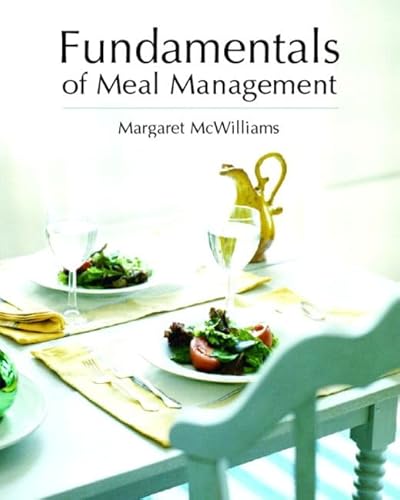 9780130394804: Fundamentals of Meal Management