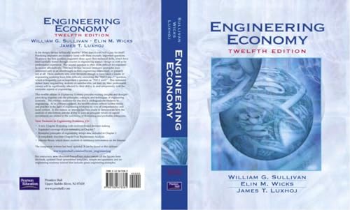Engineering Economy (International Edition) (9780130395559) by Sullivan, William G.; Wicks, Elin M.; Luxhoj, James