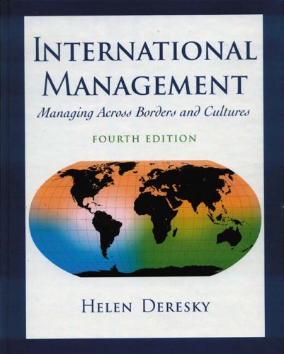 9780130395566: International Management: Managing Across Borders and Cultures (International Edition)