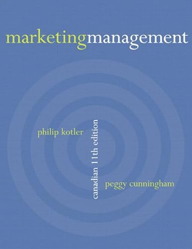 Beispielbild fr Marketing Management, Canadian Eleventh Edition (11th Edition) zum Verkauf von ThriftBooks-Dallas