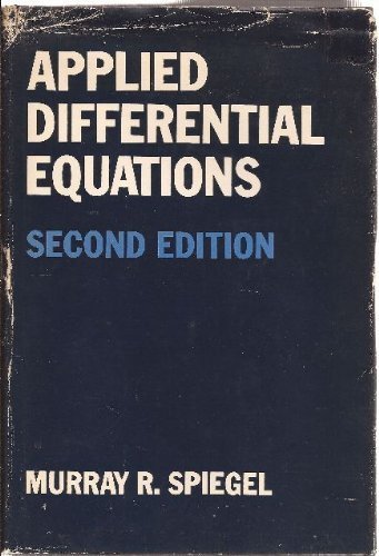 9780130400895: Applied Differential Equations