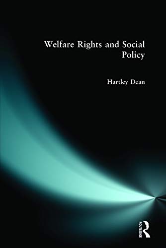 Beispielbild fr Welfare Rights and Social Policy zum Verkauf von AwesomeBooks