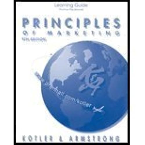 Stock image for Principles of Marketing: Learning Guide for sale by Wonder Book