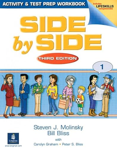 Imagen de archivo de Side by Side Activity Test Prep Workbook 1 a la venta por Read&Dream
