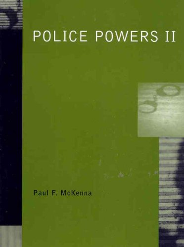 Beispielbild fr Police Powers II zum Verkauf von ThriftBooks-Atlanta