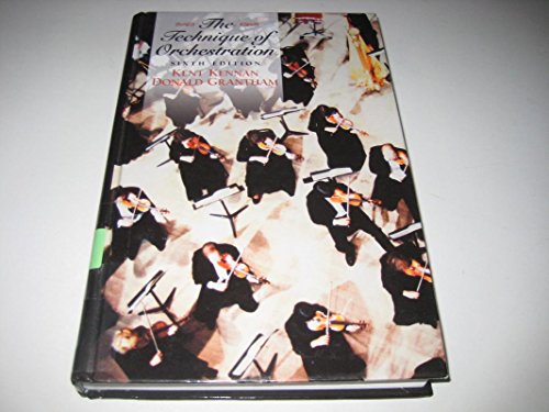 Imagen de archivo de The Technique of Orchestration a la venta por ThriftBooks-Atlanta