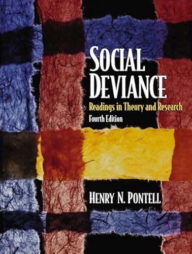 Beispielbild fr Social Deviance: Readings in Theory and Research (4th Edition) zum Verkauf von Wonder Book
