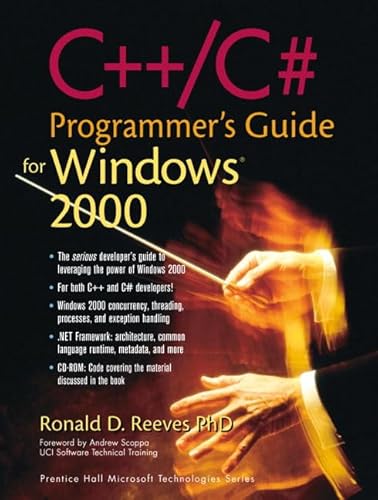 Beispielbild fr C++/C#: Programmer's Guide for Windows 2000 zum Verkauf von gearbooks