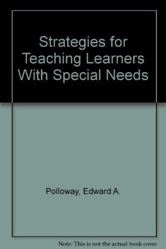 Beispielbild fr Strategies for Teaching Learners With Special Needs zum Verkauf von Booksavers of Virginia