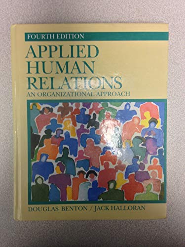Stock image for Applied human relations: An organizational approach for sale by HPB-Red