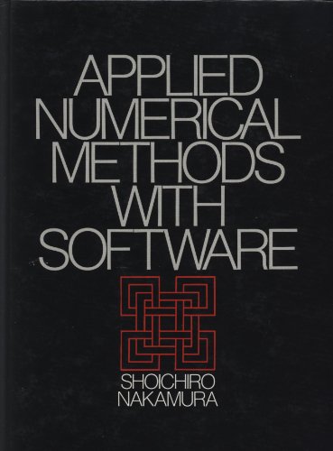 Imagen de archivo de Applied Numerical Methods With Software a la venta por Green Street Books