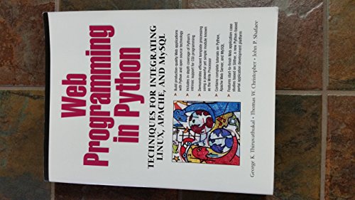 Image d'archives pour Web Programming in Python : Techniques for Integrating Linux, Apache, and My SQL mis en vente par Better World Books Ltd