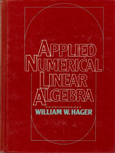 Imagen de archivo de Applied Numerical Linear Algebra a la venta por HPB-Red