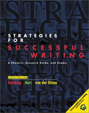 Beispielbild fr Strategies for Successful Writing: A Rhetoric, Research Guide, and Reader, Brief Edition zum Verkauf von zeebooks
