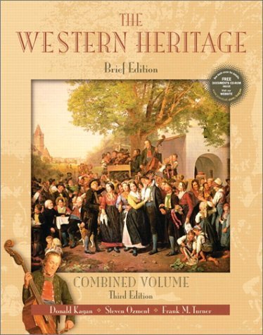 Beispielbild fr The Western Heritage: Combined Brief Edition with CD-ROM (3rd Edition) zum Verkauf von BooksRun